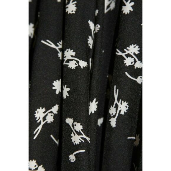 Greylin Dress Strapless Floral Boho Black White Flare Womens Size XS - Picture 4 of 5